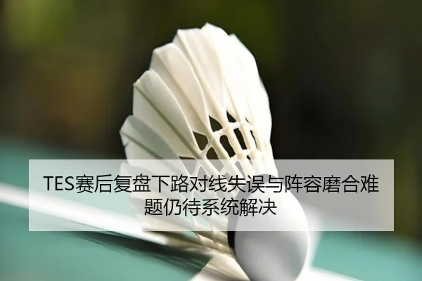 TES赛后复盘下路对线失误与阵容磨合难题仍待系统解决